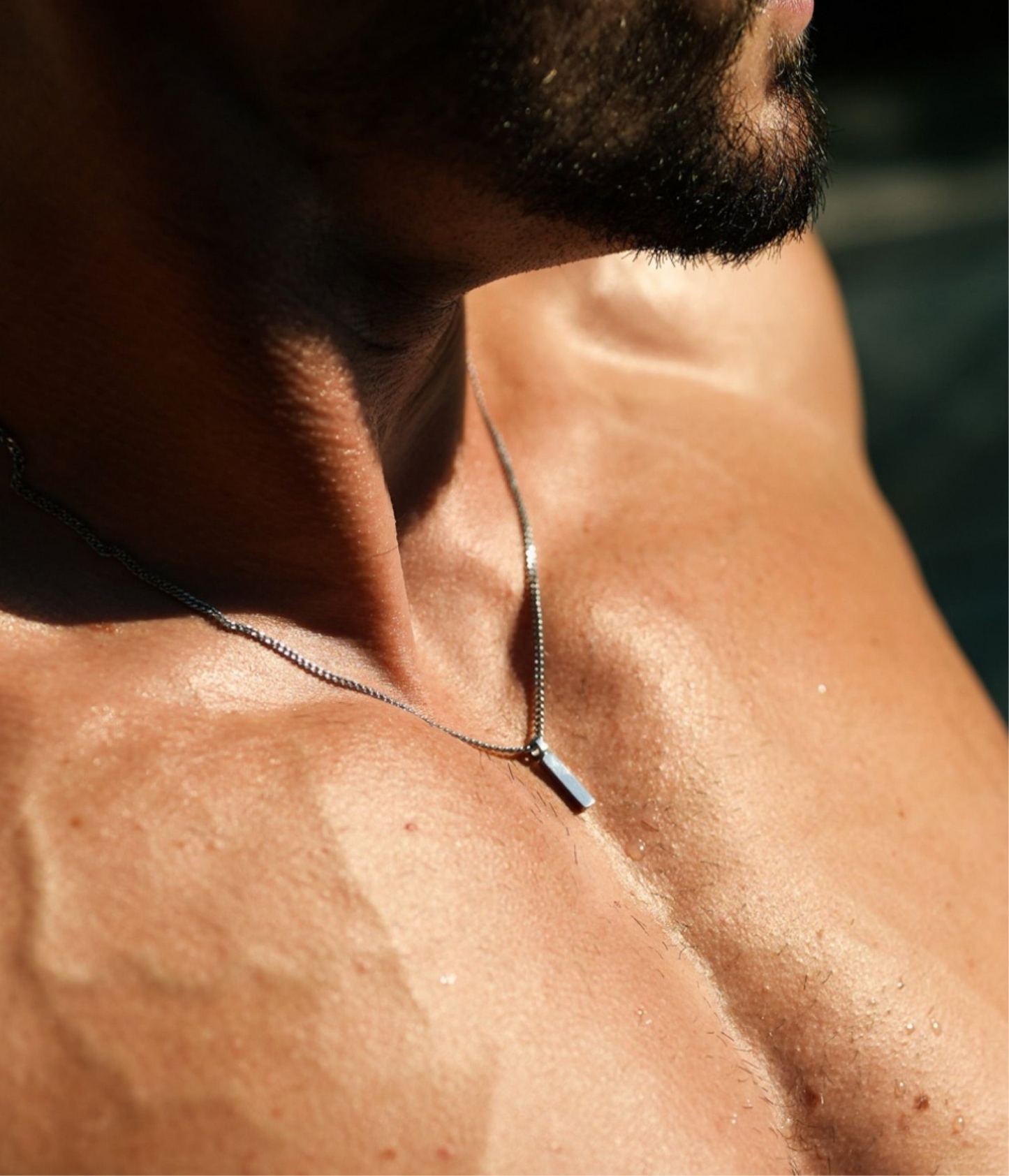 Square Pendant (Silver)