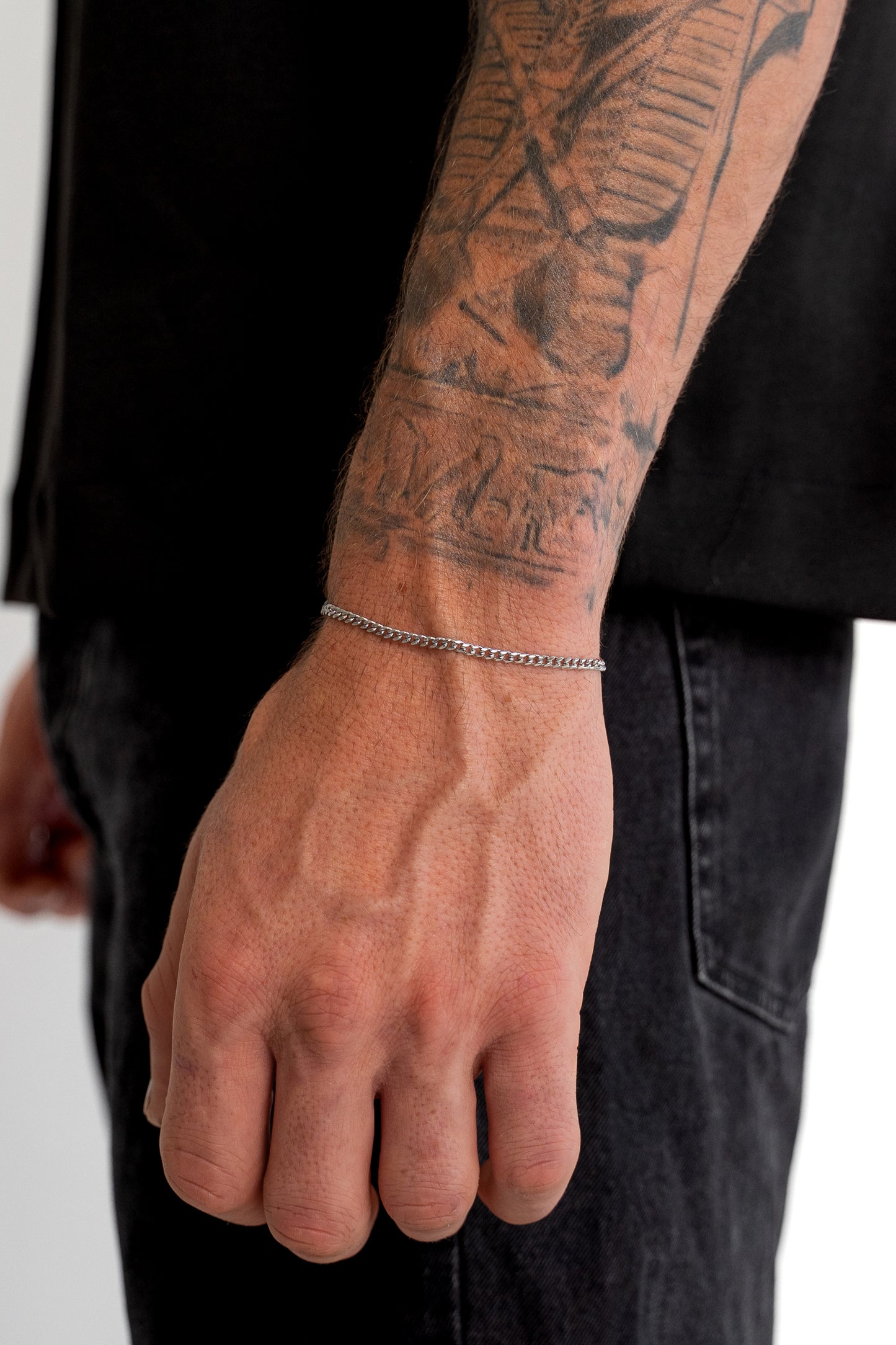 Cuban Bracelet (Silver) 3MM