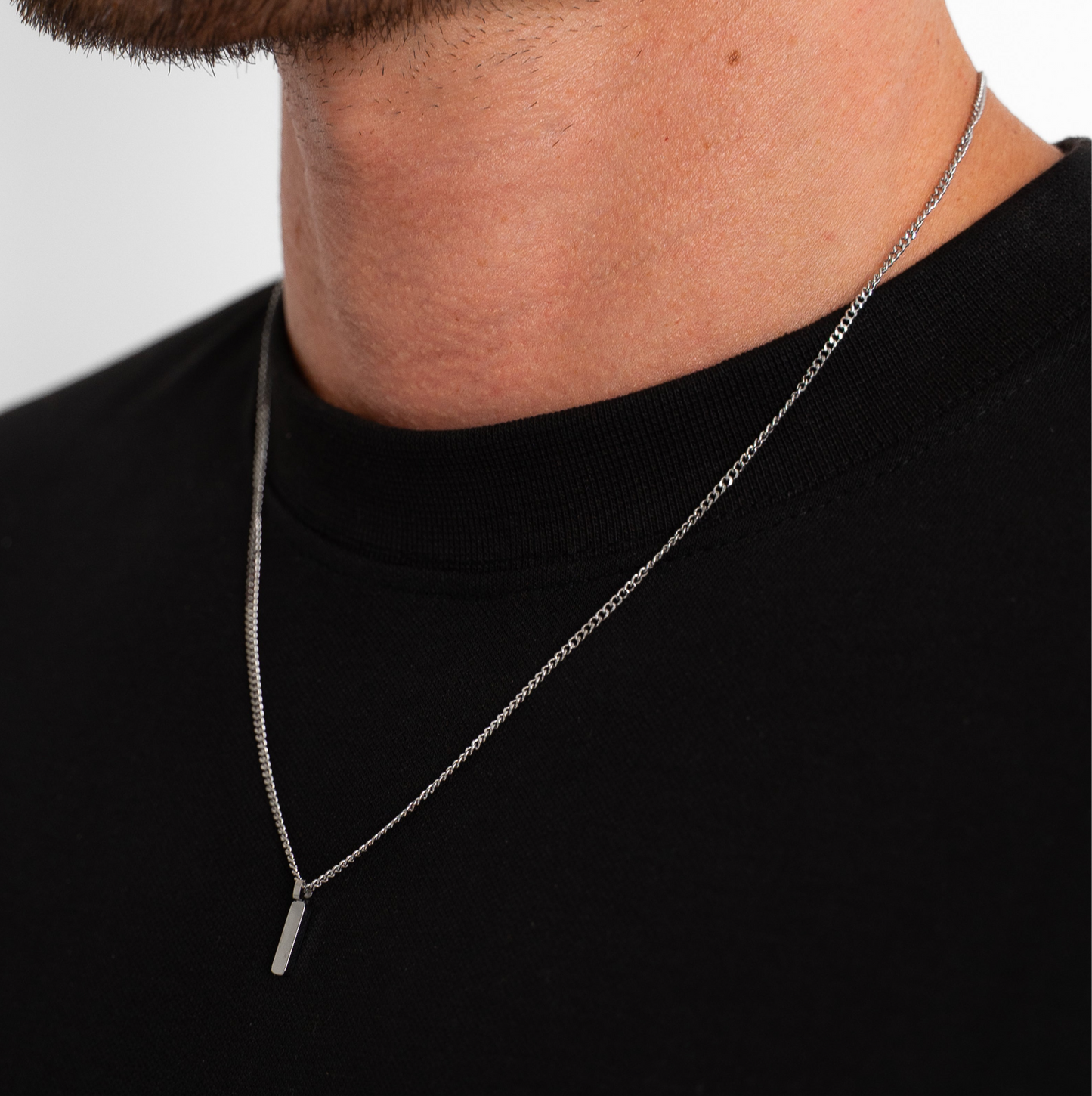 Square Pendant (Silver)