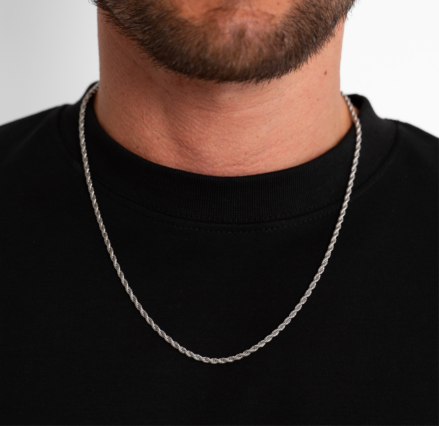 Rope Chain (Silver) 3MM