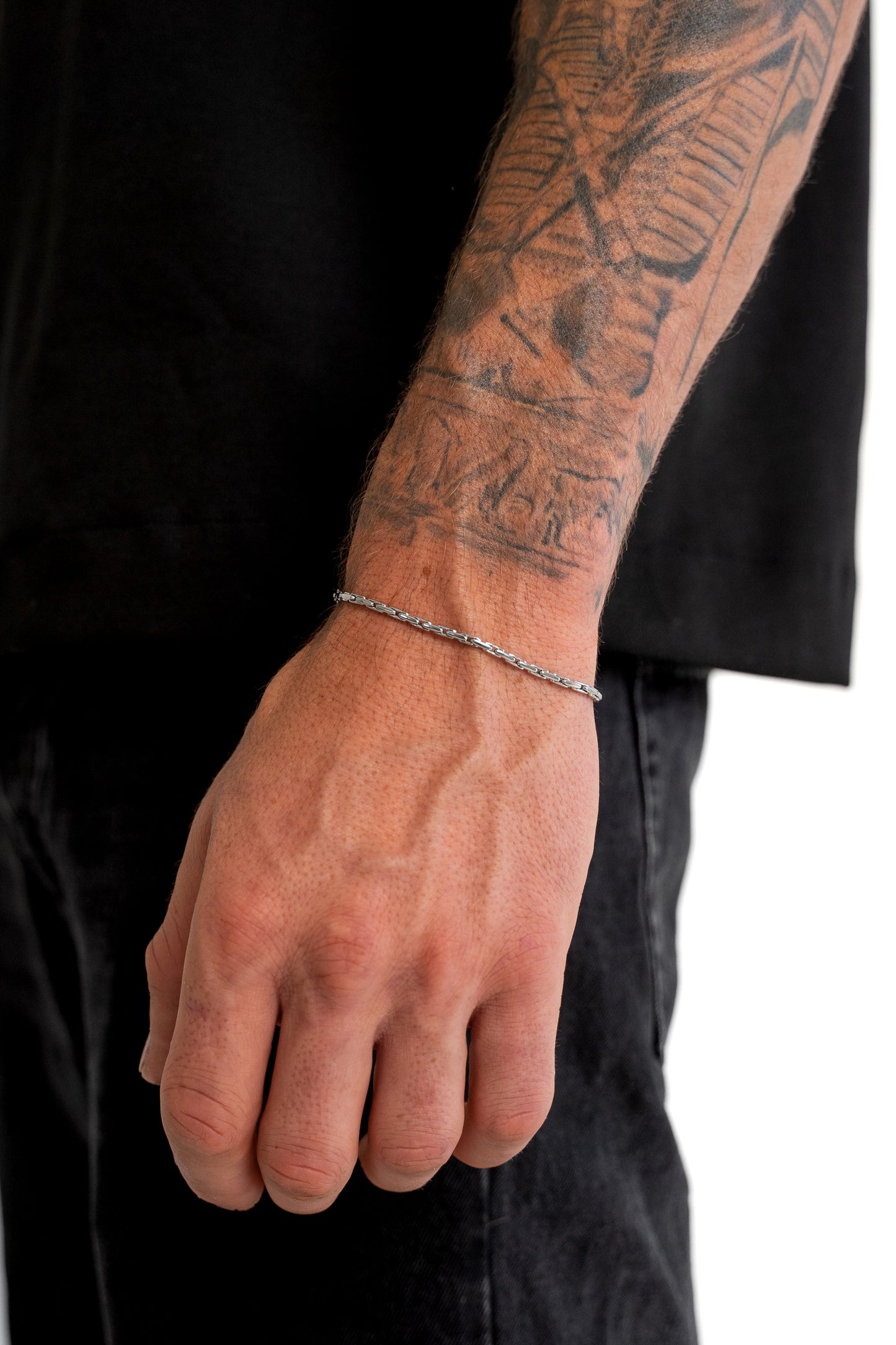 Wire Bracelet (Silver) 3MM