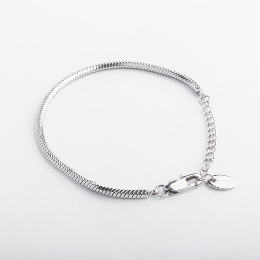 Snake Bracelet (Silver) 3MM