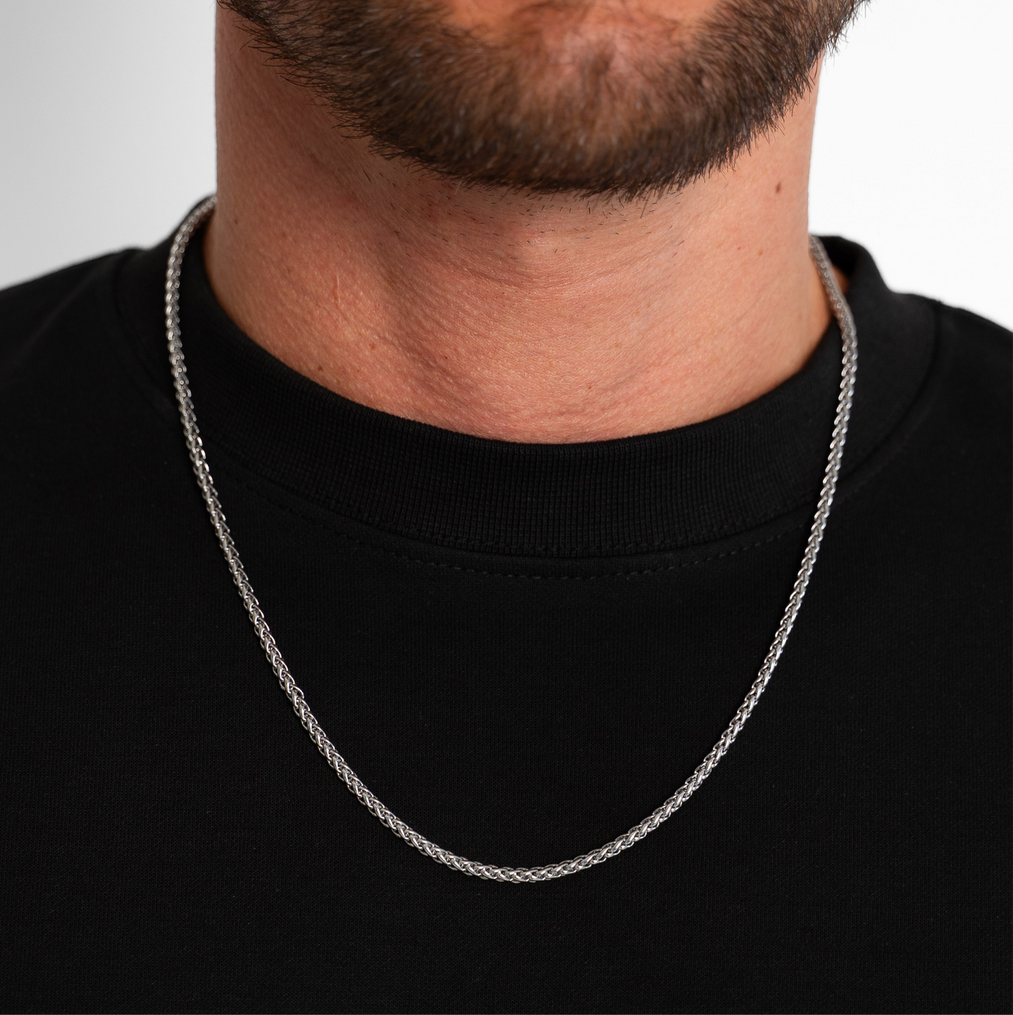 Wheat Chain (Silver) 3MM