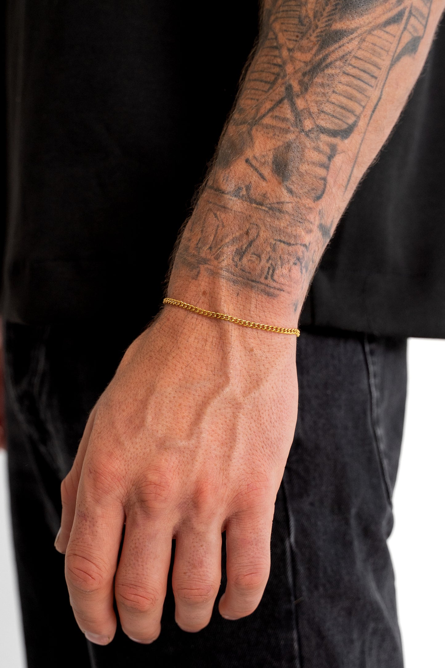Cuban Bracelet (Gold) 3MM