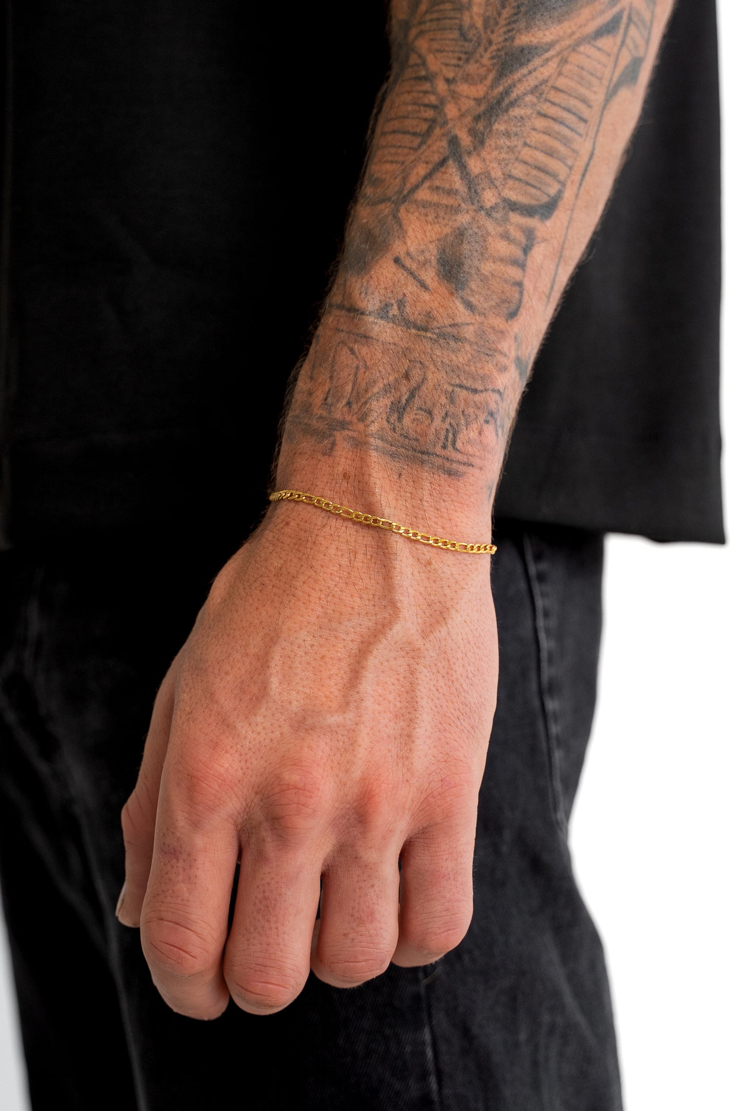 Figaro Bracelet (Gold) 3MM