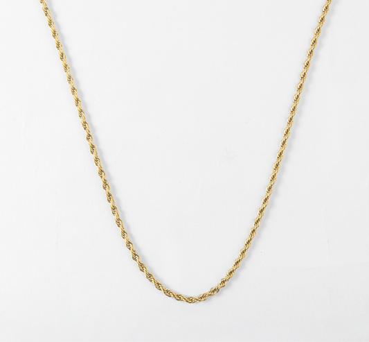 Rope Chain (Gold) 3MM