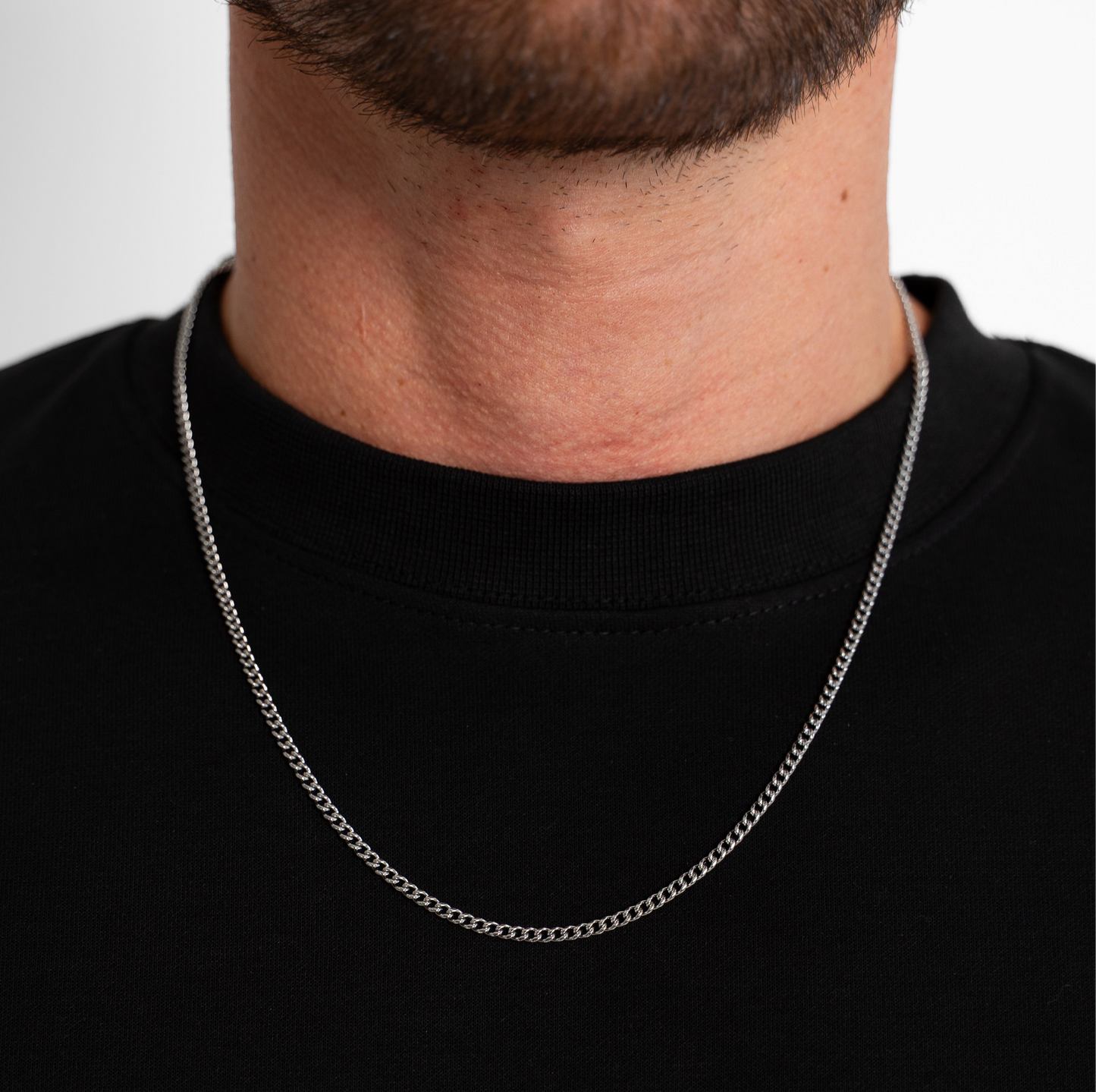 Cuban Chain (Silver) 3MM