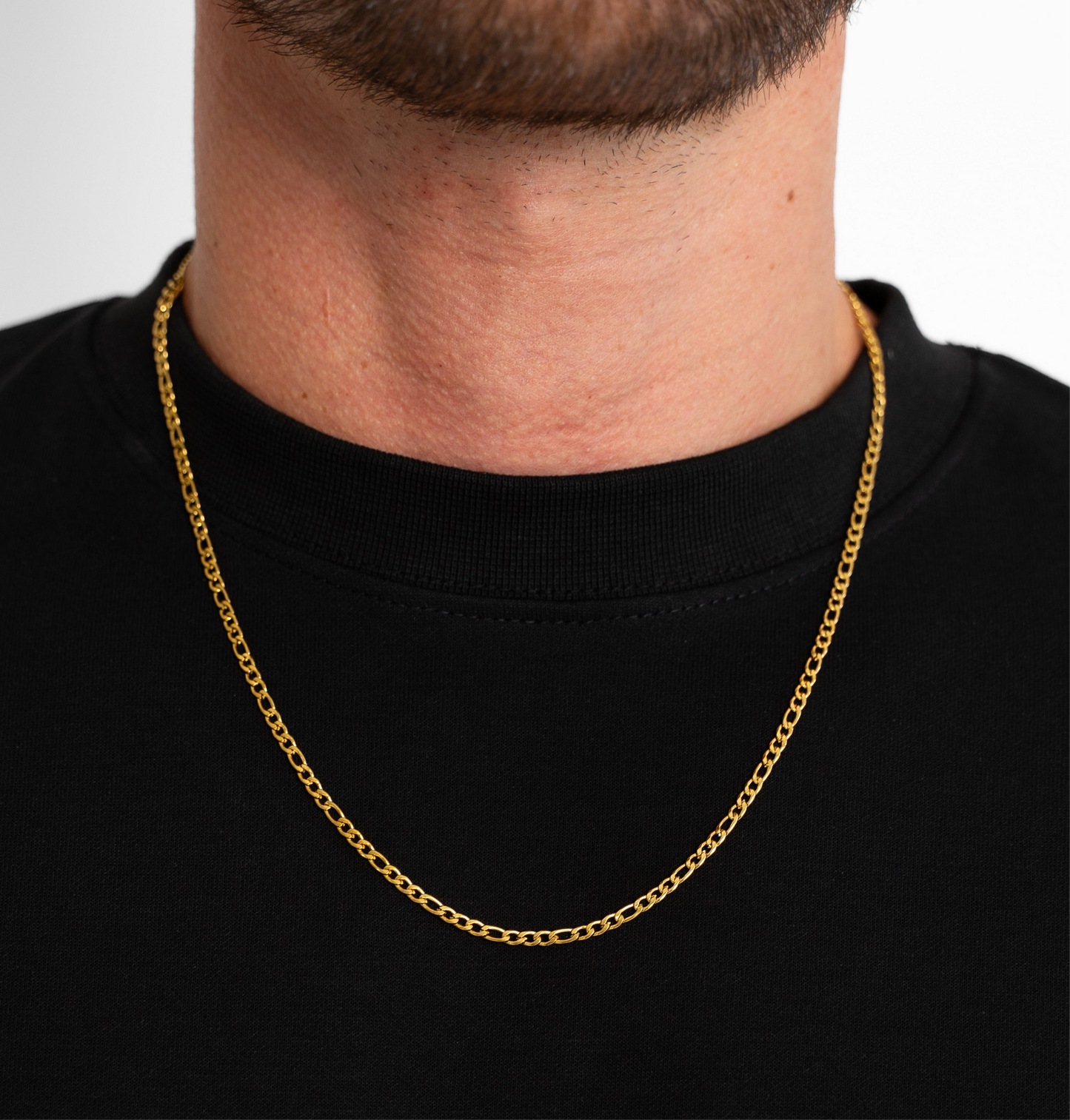 Figaro Chain (Gold) 3MM
