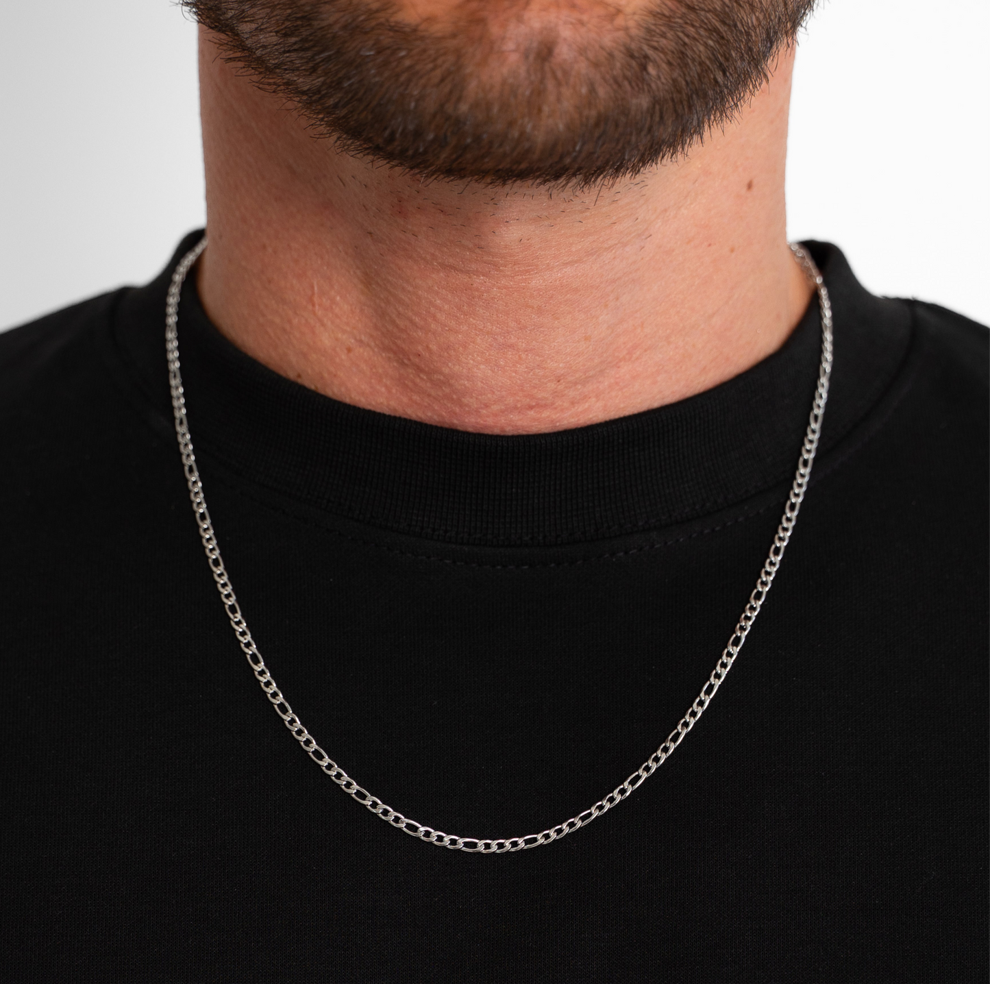 Figaro Chain (Silver) 3MM