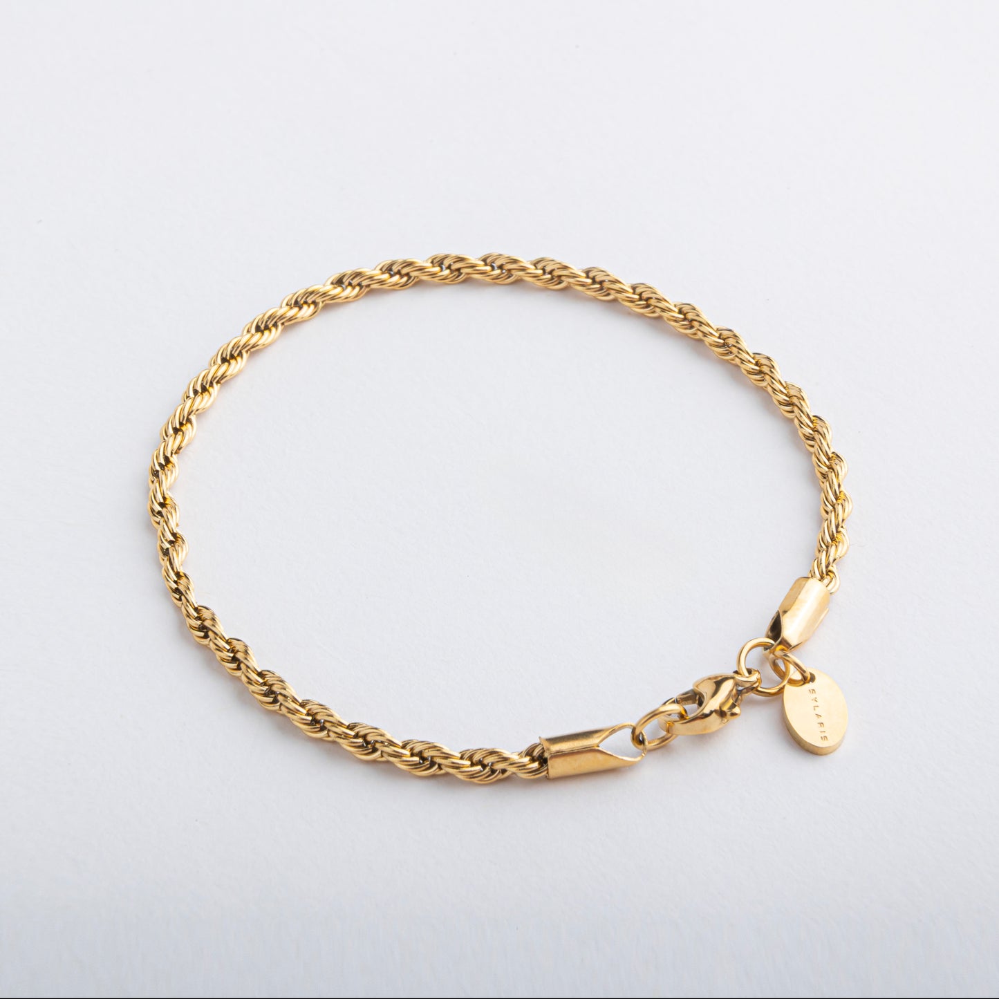 Rope Bracelet (Gold) 3MM