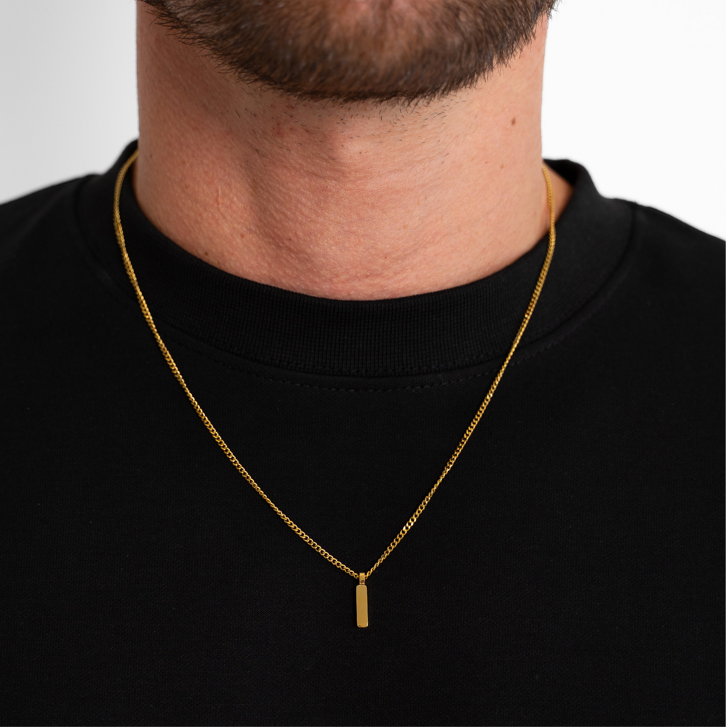 Square Pendant (Gold)