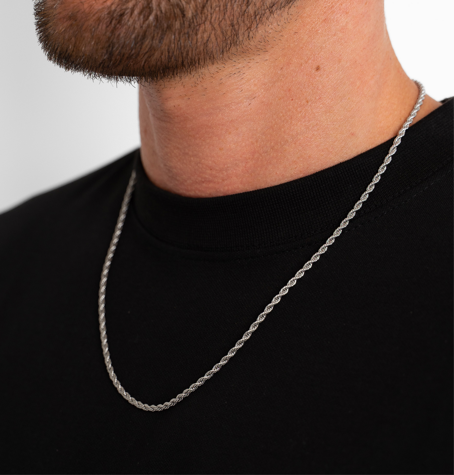 Rope Chain (Silver) 3MM