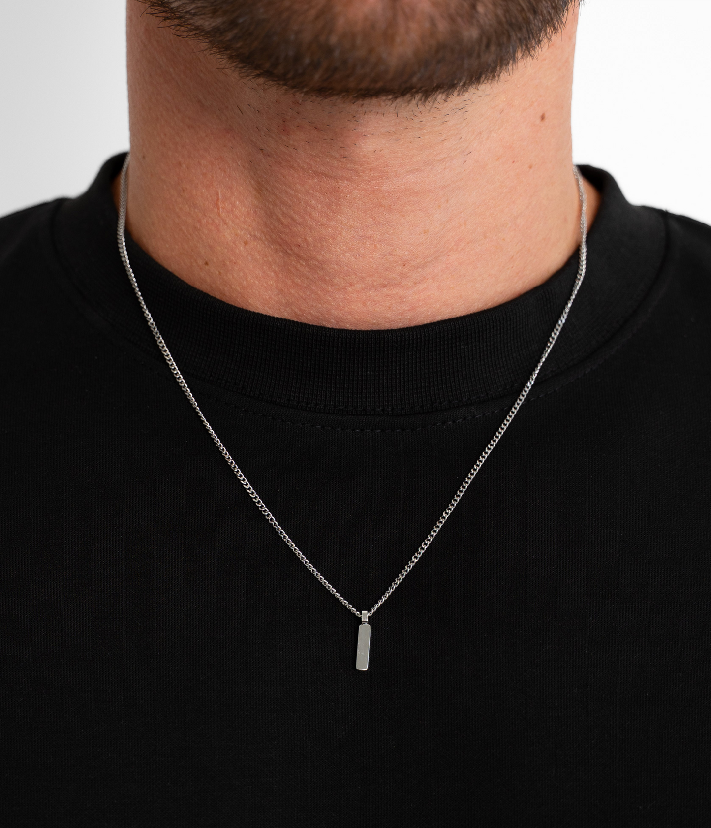 Square Pendant (Silver)