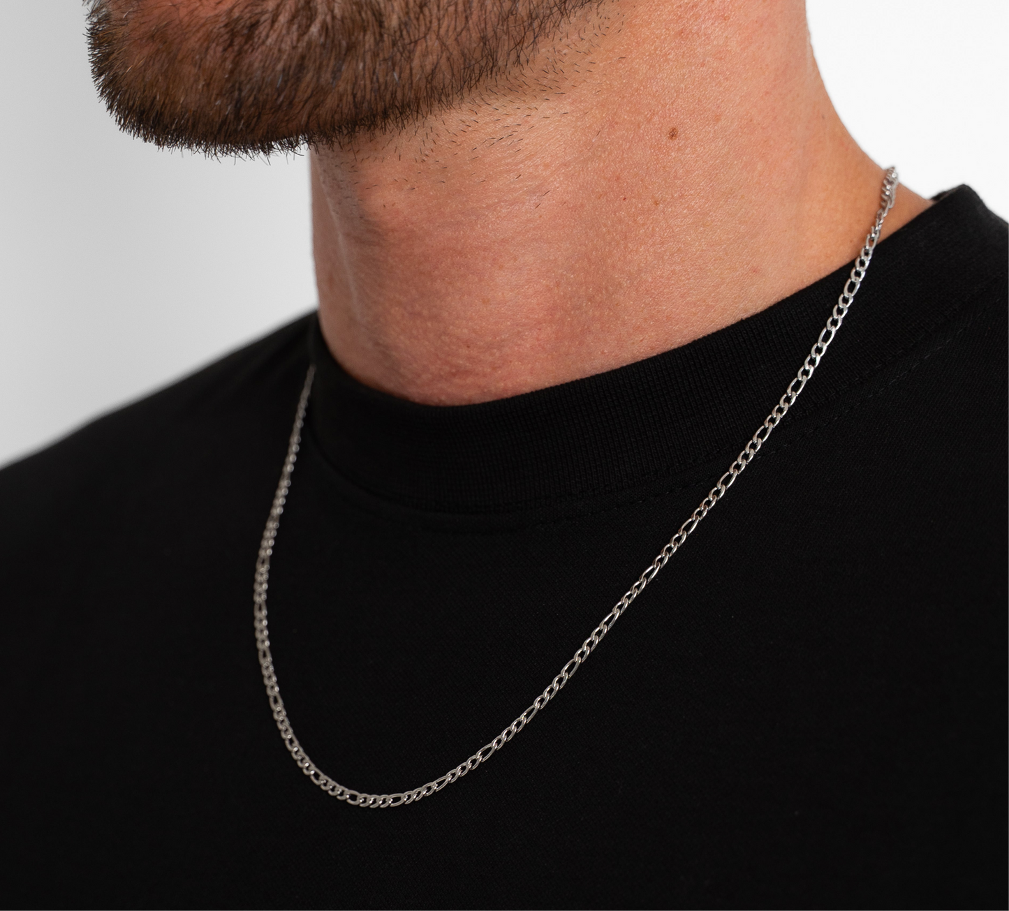 Figaro Chain (Silver) 3MM